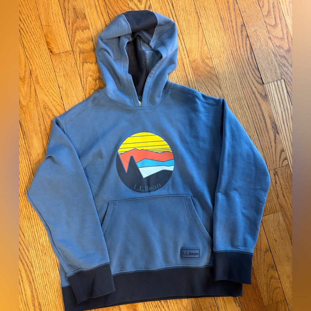 LL Bean youth hoodie. Size medium (10/12).